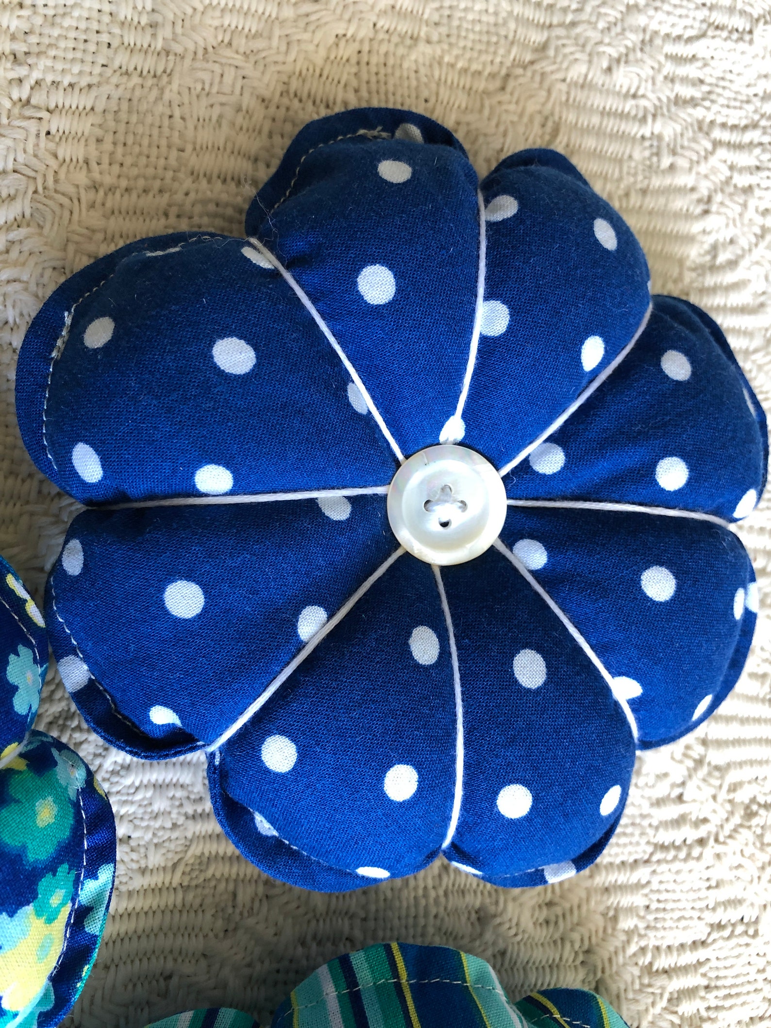 Spring flower bowl fillers 6 farmhouse bowl fillers fabric Etsy