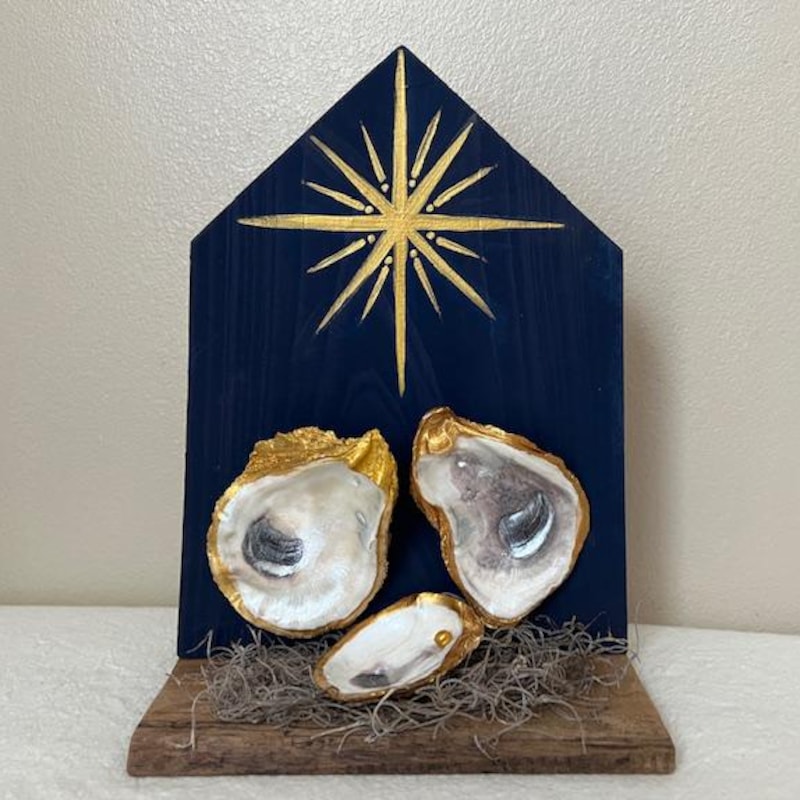 Oyster Shell Nativity - Etsy