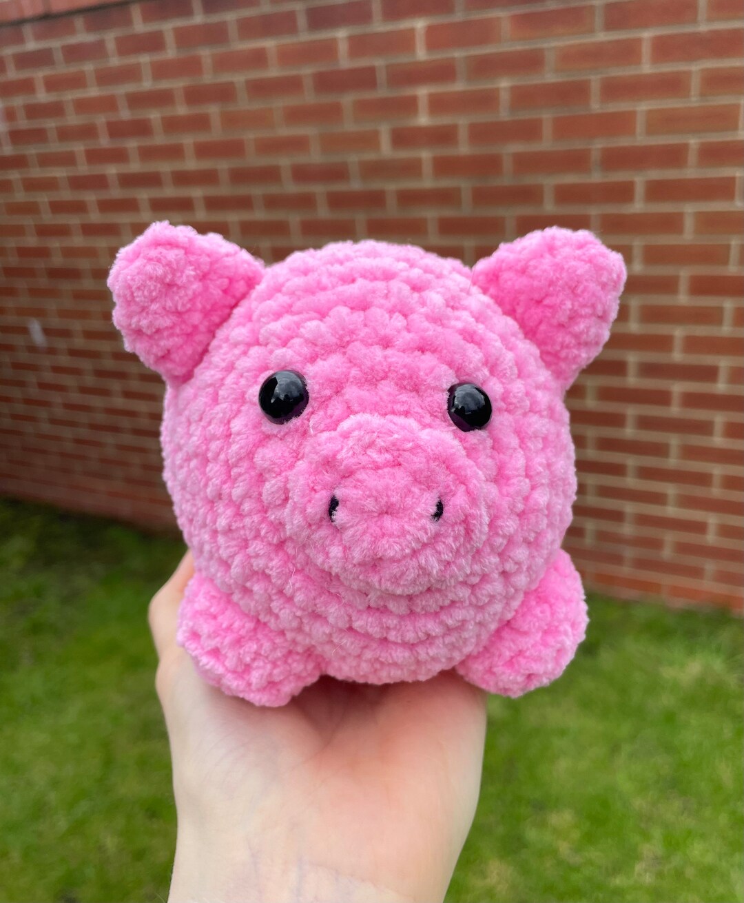 Crochet Pig Crochet Gifts Crochet Toys Crochet Animals Etsy