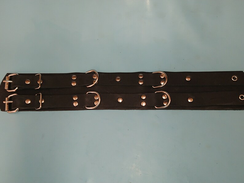 Leather Neck Stock Collar Etsy UK