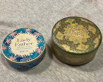 Vintage Powder Boxes Lady Ester Cody Vanity Items