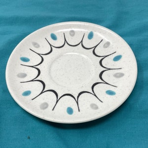 Metlox Poppytrail DelRey Saucer Mid Century Modern