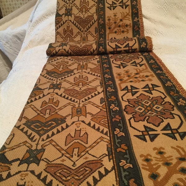 Arts and Crafts Period Fabric Vintage European