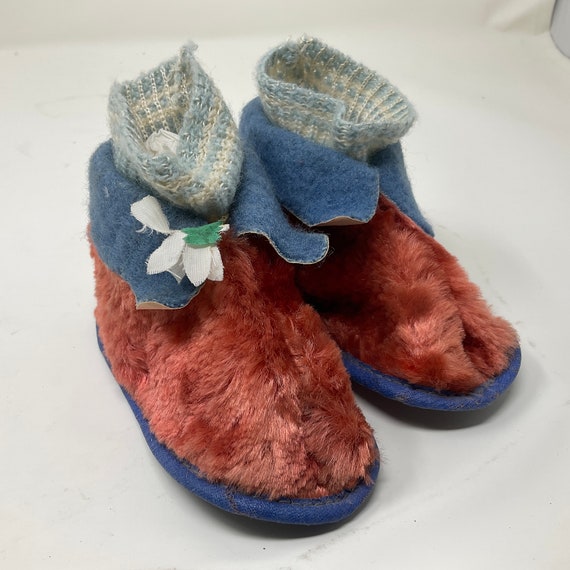 Children's Slipper Boots – Rhubarb | The Small Home