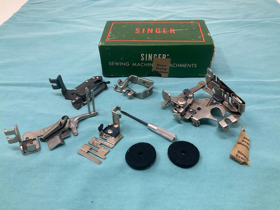 Vintage Singer Machine Attachments 160809 and Singer Needles - Etsy