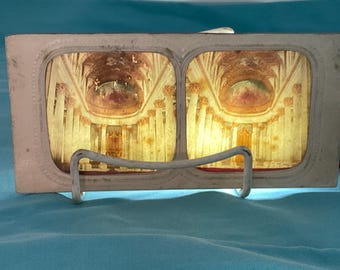 French Tissue Stereoview Palais de Versailles