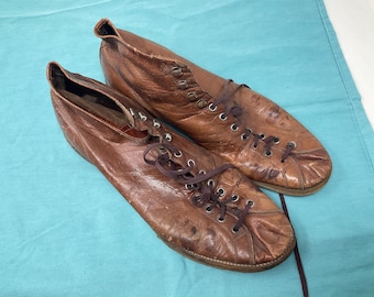 Vintage Sports Shoes Early 1900’s Boxing Bowling?