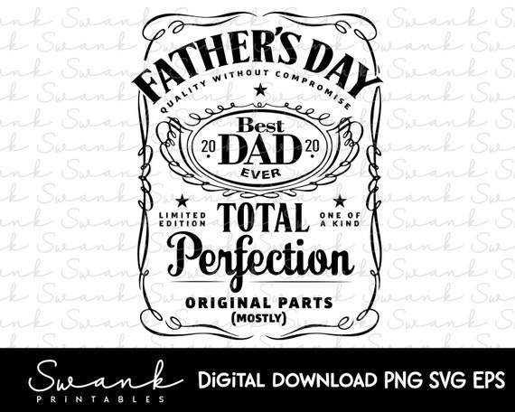 Download Father S Day Svg Dad Svg Best Dad Whiskey Label Svg Etsy SVG, PNG, EPS, DXF File