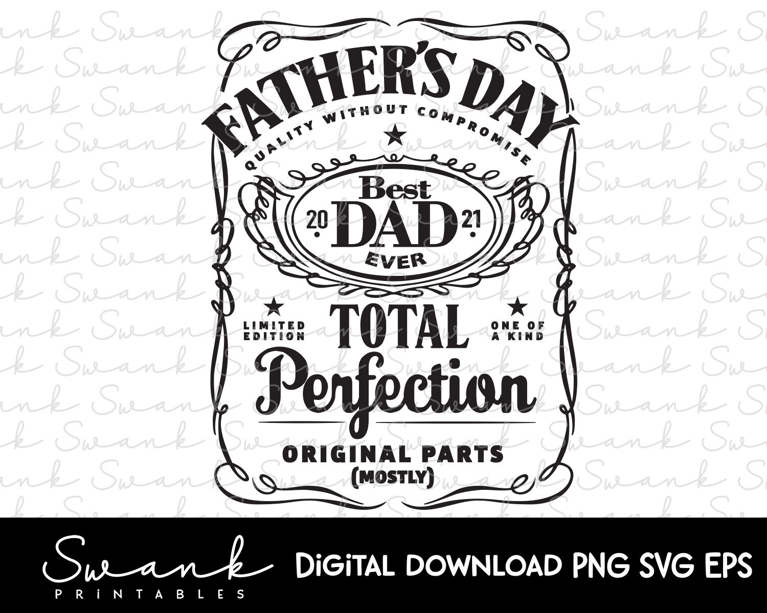 Download Father S Day Svg Dad Svg Best Dad Whiskey Label Svg Etsy