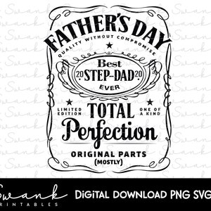 Download Father S Day Svg Dad Svg Best Dad Whiskey Label Svg Etsy