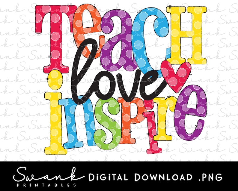 Free Free 284 Teach Love Inspire Apple Svg SVG PNG EPS DXF File