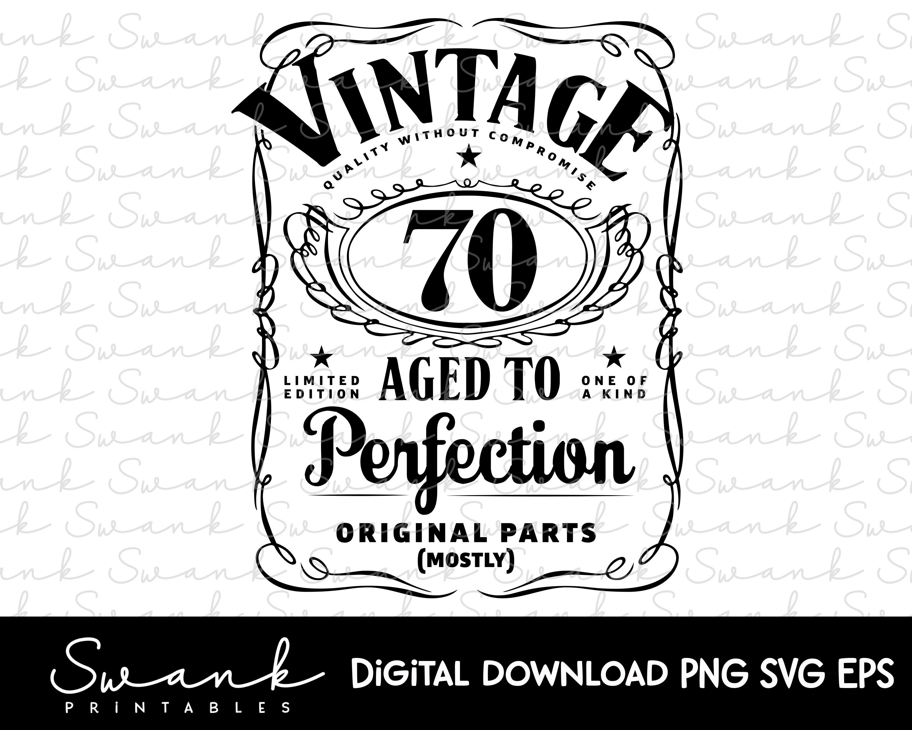 70th Birthday SVG Vintage Birthday Limited Edition Svg - Etsy Ireland