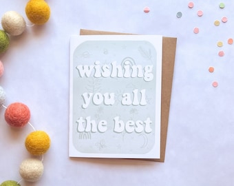 religious best wishes for new job Wishing You All the Best Card