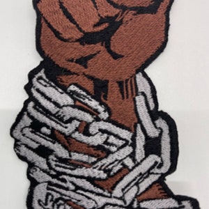 Prideful Patchez, Latest Chains Patch, Iron on Patch, Sew on Patch, Embroidery Patch, DIY