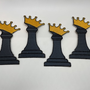 Prideful Patchez, Kingin', Iron On Patch, Sew On Patch, Embroidered Patch, Great for Jackets, Denim, Hoodies & Bags, Cute Patches