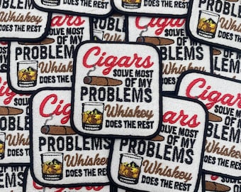 Prideful Patchez, Solve Most Of My Problems, Iron/Sew On Patch, Embroidered Patch, Great on Jackets,Denim, Hoodies, Bags & More, Fun Patches