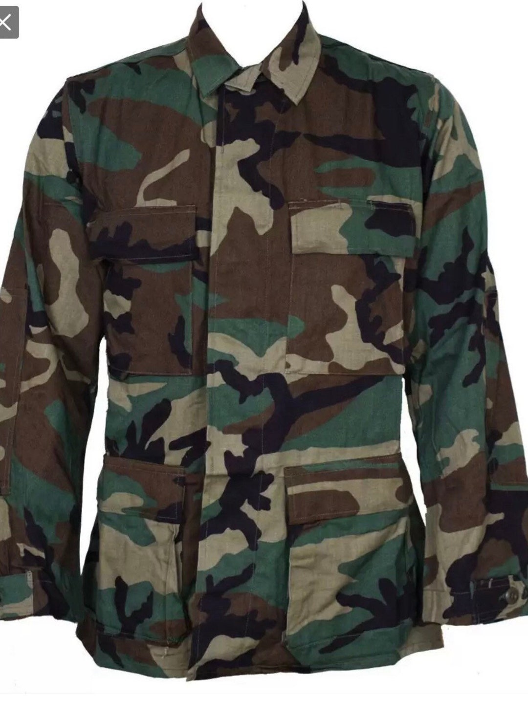 Camo 4 Pocket Jacket - Etsy