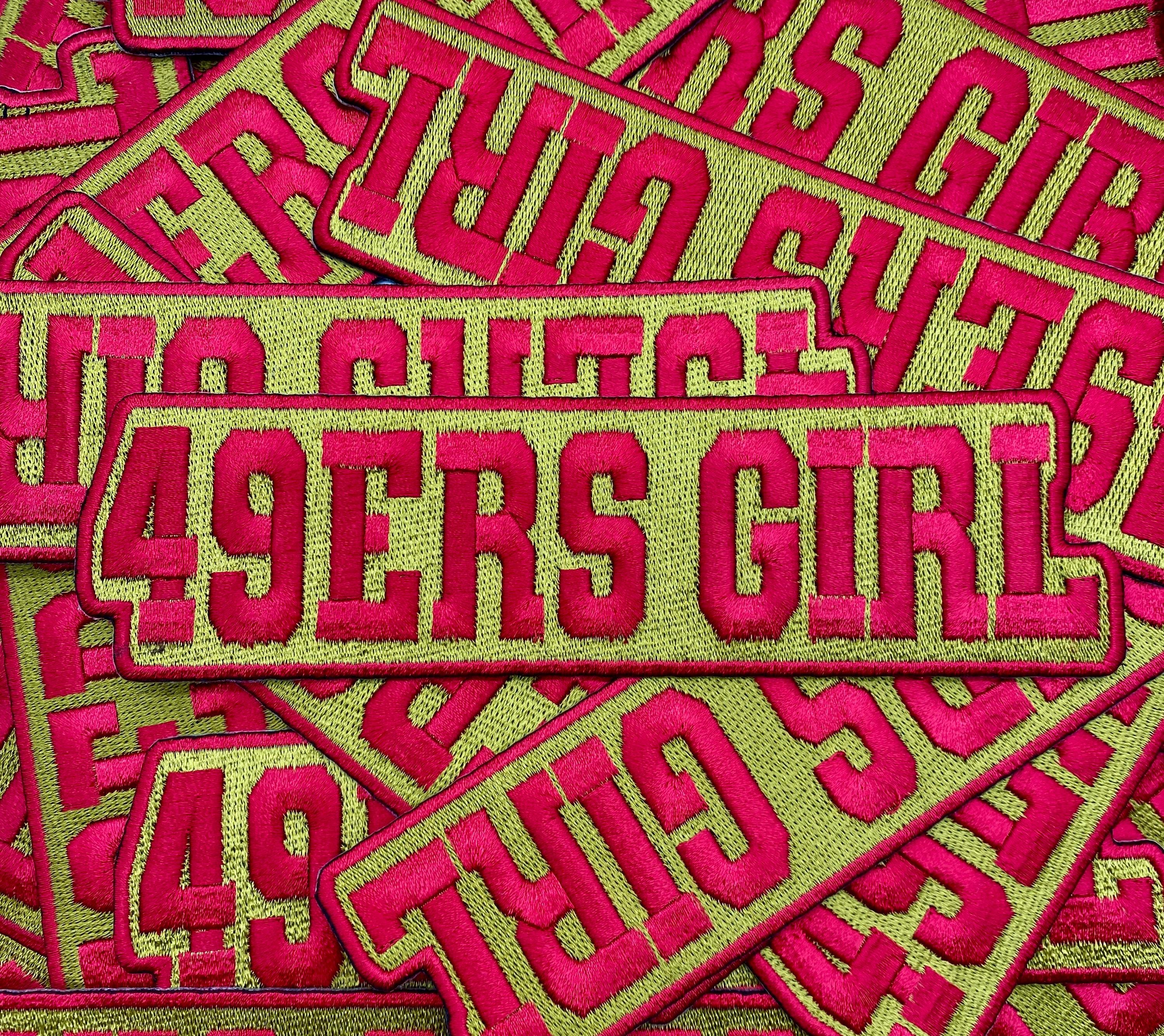 San Francisco 49ers Patch, American Football Team Logo, Embroidered Sports