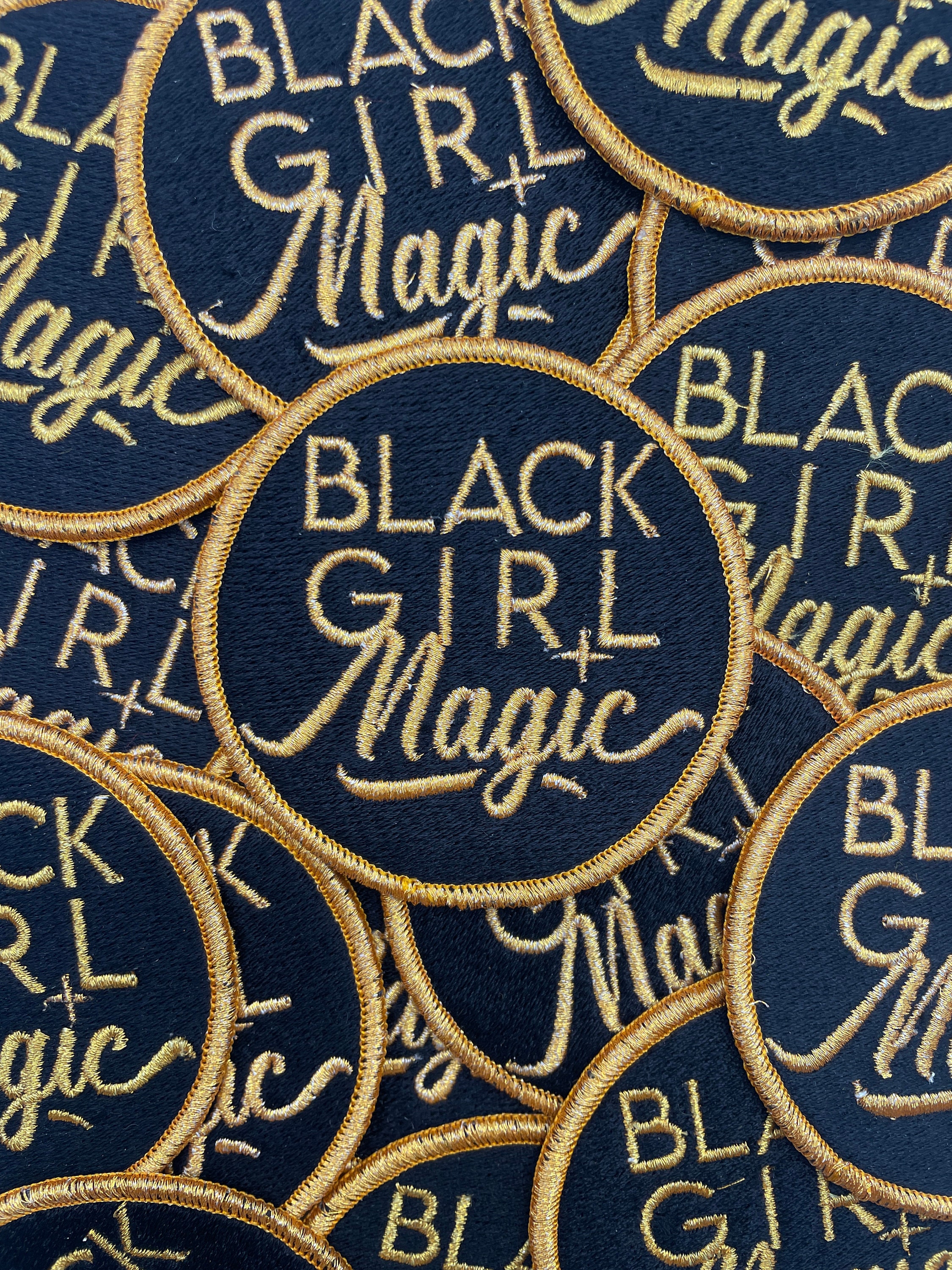 Prideful Patchez, Unapologetically BLACK, Iron on Patch, Sew on Patch,  Metallic Threads, Embroidered Patch, Crafting 