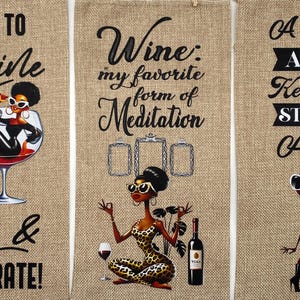 Patchez orgogliosa, Borse per vino, Accessori carini, Design divertenti, Donne nere