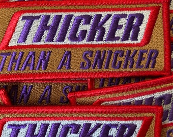 Prideful Patchez, Fun ‘Snicker’ Patch Iron on Patch, Sew On Patch, Jacket patch, Embroidered Patch, Crafting, Crafts