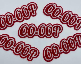 Prideful Patchez, OO-OOP, Iron/Sew On Patch, Embroidered Patch, Great for Jackets, Denim, Hoodies, Bags, & More, Cute Patches