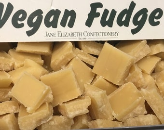 Vanilla vegan fudge