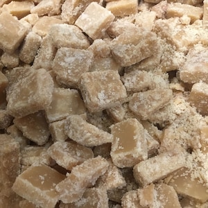 Crumbly butter tablet