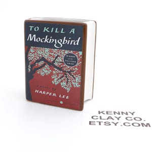 Book planter, vase, To Kill a Mockingbird, ceramic book
