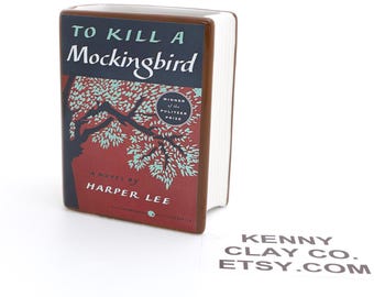 Book planter, vase, To Kill a Mockingbird, ceramic book