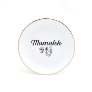Mamaleh ring dish, Hanukkah gifts, Jewish gift, judaica, bat mitzvah