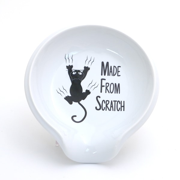 Cat Spoon Rest Etsy