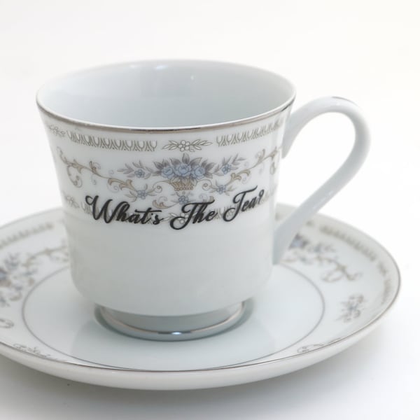 Vintage Teacup Etsy