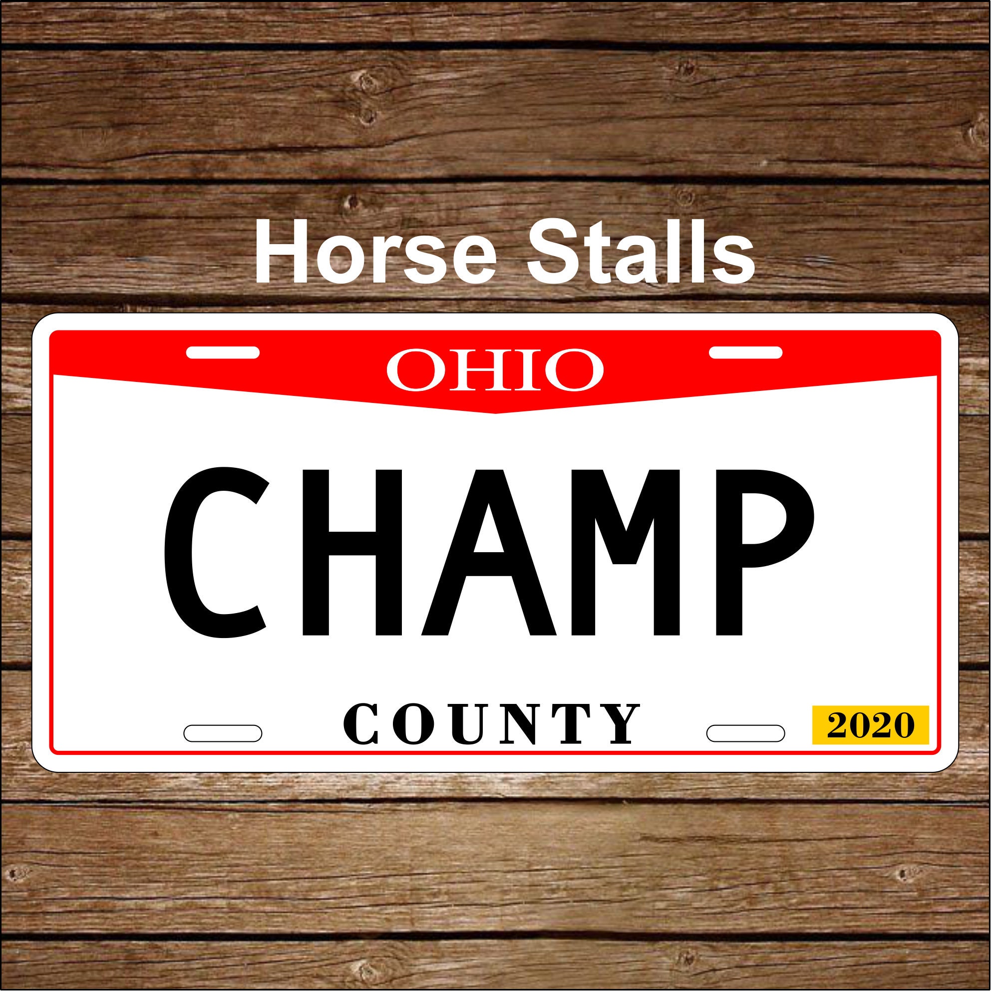 Ohio Personalized License Plate Custom Ohio License Plate Etsy