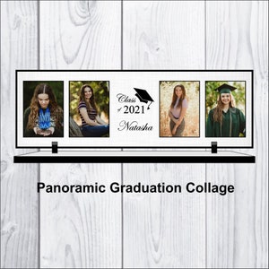Graduation Frame, Senior Picture Frame, Graduation Picture Frame, Panoramic Picture Frame