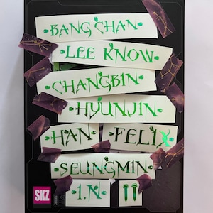 Stray Kids Maniac/ Oddinary Concert Lightstick Decal