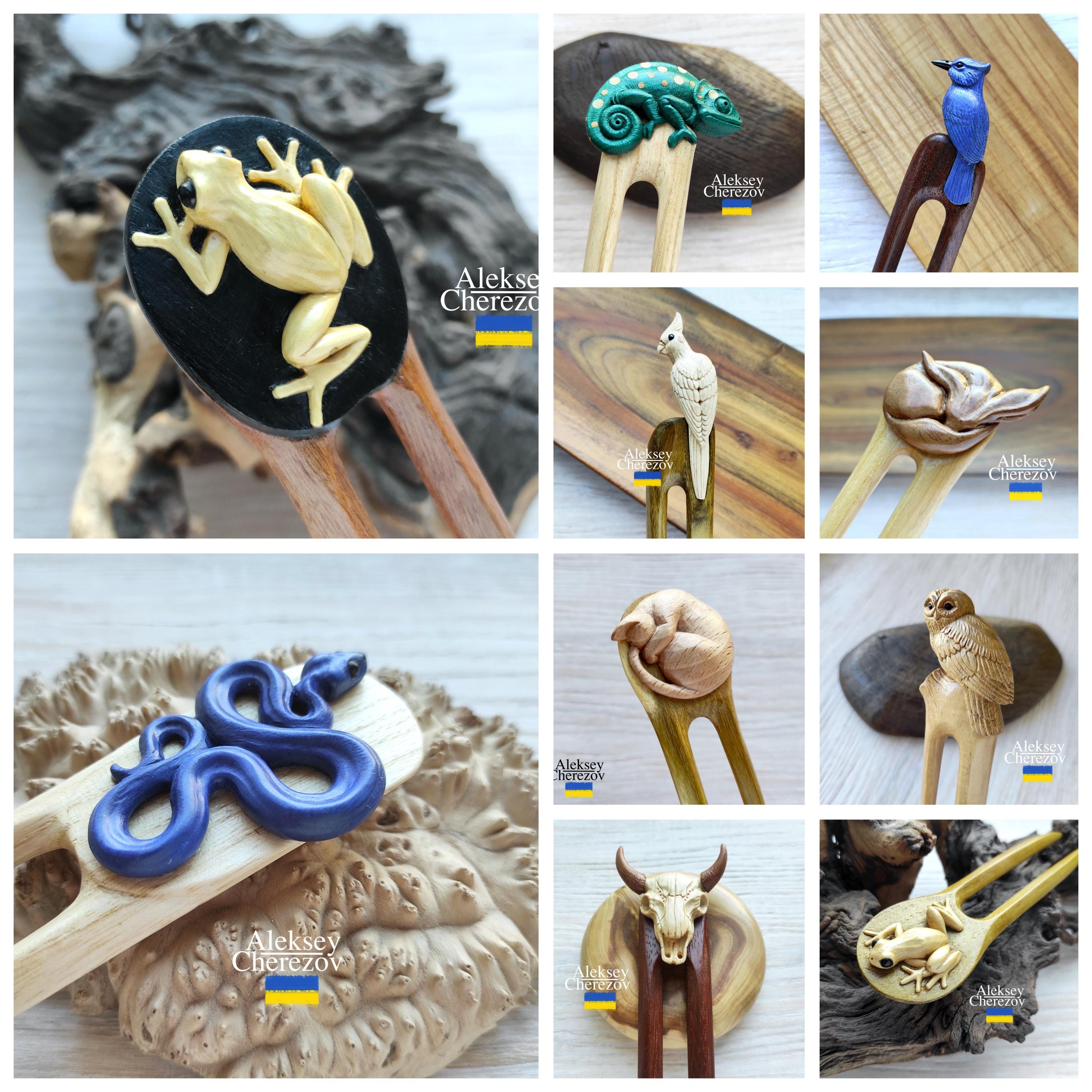 Snake Year. Wooden Snake Pendant, Handmade, Zodiac Snake Large Carved ...