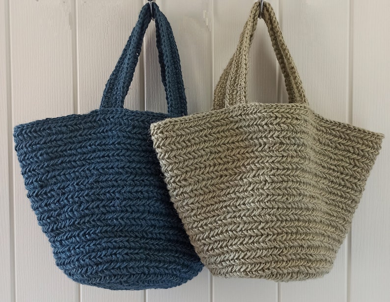 crochet bag | hemp bag | jute bag | beach bag | market bag | handmade bag | gift for her | crochet summer bag | made to order
