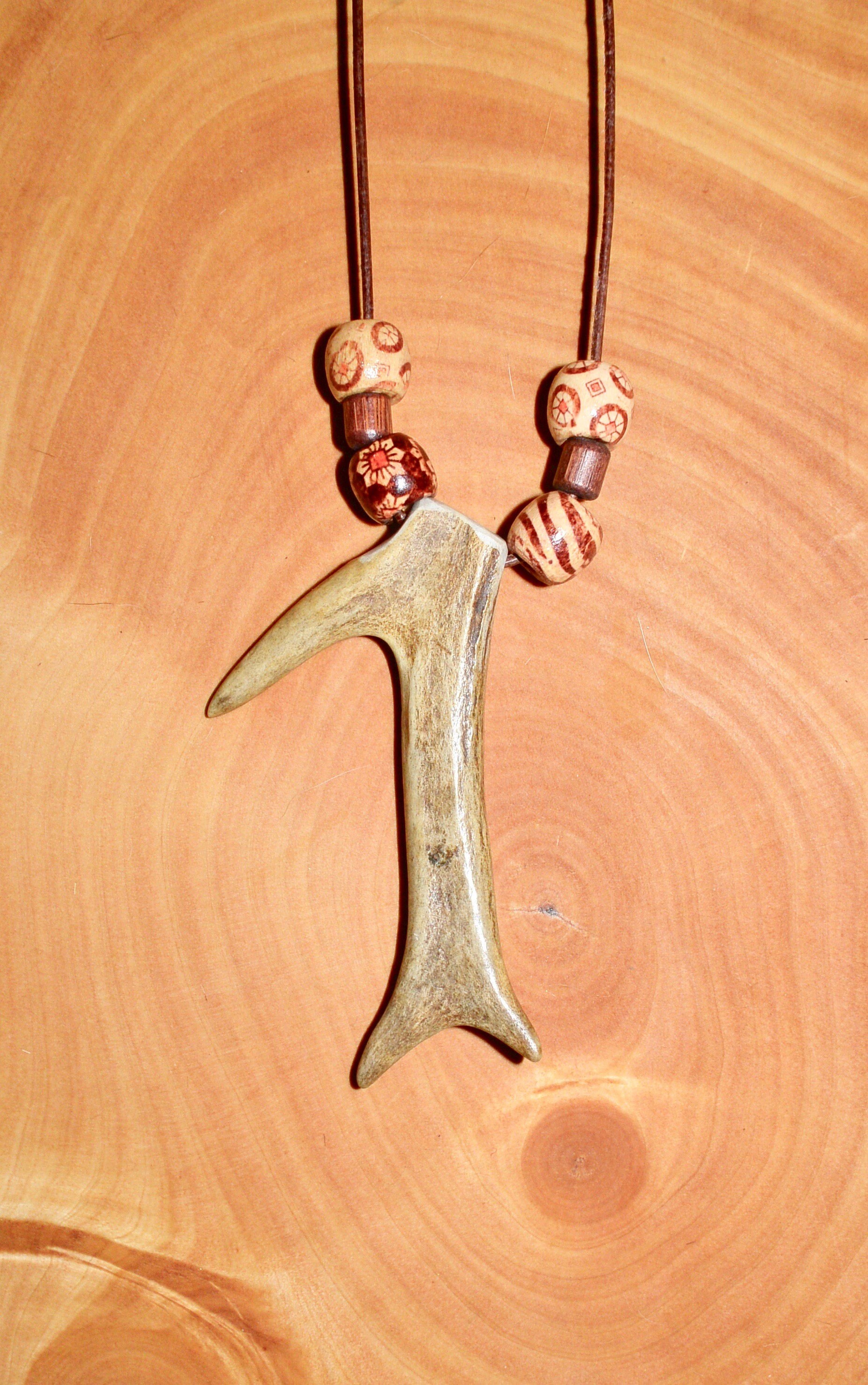 Unique Hunting Jewelry / Dirndl Jewelry Made of Real Horn Tips Etsy