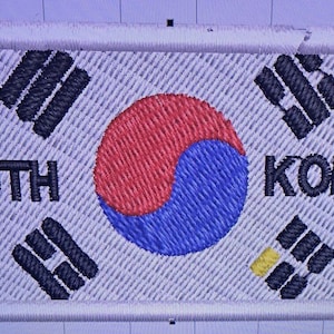 south korea  patch flag pes