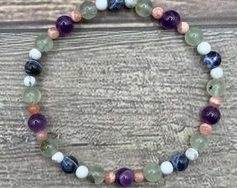 Anxiety Support II bracelet | anxiety relief | crystals for anxiety | crystals for love | crystals for stress relief | anxiety bracelet |