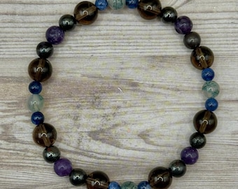 Worry & Stress Less healing bracelet | natural stress relief solutions | natural help for panic attacks | crystals for anxiety |