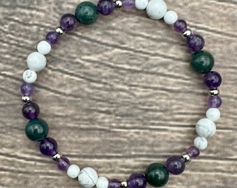 Free from Anxiety | anxiety relief | crystals for anxiety | help with anxiety | stress relief | get rid of anxiety | bracelet for anxiefy