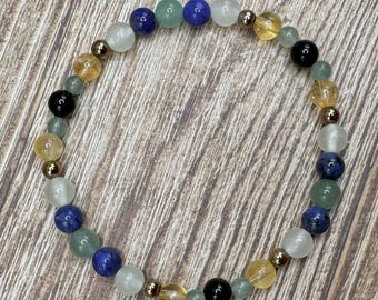 Peace, Protection, & Success Bracelet | crystals for inner peace | crystals for protection crystals | manifest wealth | good luck bracelet |