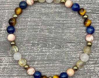 Anxiety Relief healing gemstone bracelet | anxiety bracelet | help with anxiety | anxiety support | relief for anxiety crystals for anxiety