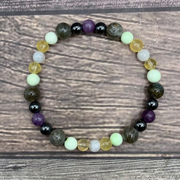 Menopause Support Bracelet | hormonal support crystals | crystals for menopause | perimenopause | crystals for transition | hot flashes