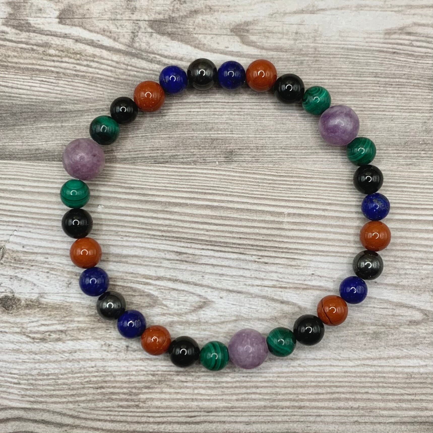 Epilepsy Support Bracelet crystals for epilepsy epilepsy awareness healing gemstones crystals for health stress relief grounding