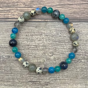 Inner Peace healing bracelet |crystals for stress relief | anxiety relief bracelet | help calming down | stress relief bracelet | find peace