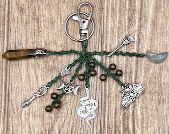 Witch Bells Keychain | witch’s bells | witches bells | witchy gift | witchy keychain | ward off evil spirits | protection keychain |