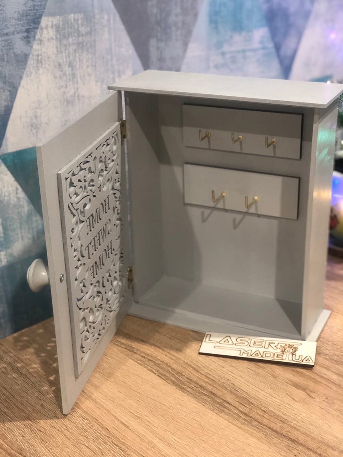 Key holder box for keys container for keys on the wall shelf Etsy